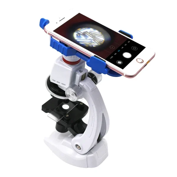 1200X Monocular Optical Microscope Elementary School Children Science Biology Microscope Digital Monocular Microscope Toys Gifts - Image 3