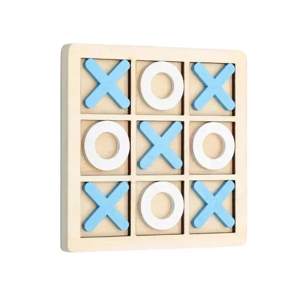 Kids Puzzle Wooden Chess Game, Montessori Chess Board Game Interaction Training, Early Educational Brain Learing Puzzles Toys - Image 2